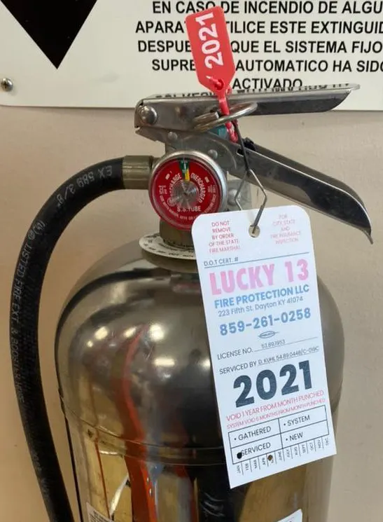 fire extinguisher